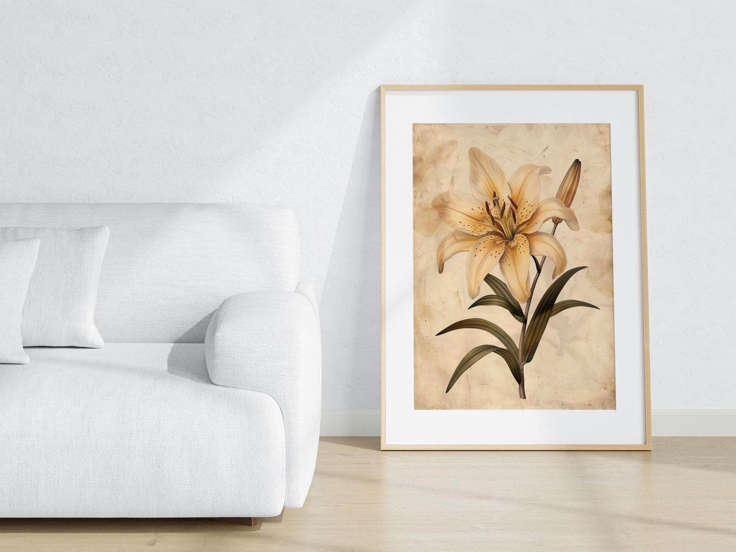 Florentina's Floral Splendor- Italy, Medici Gardens, Botanical Illustration, Art Collection, Florence