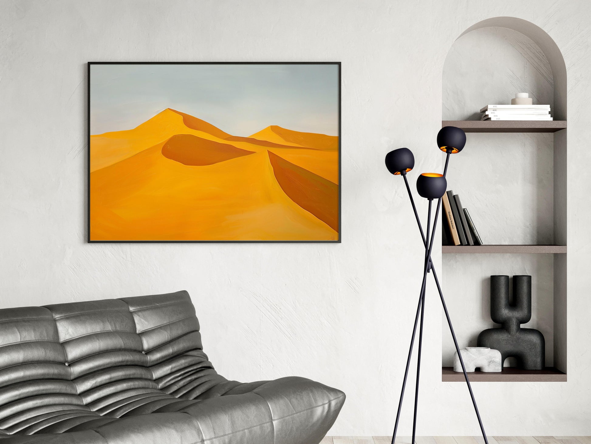 Echoes of the Sahara- Geometry, Interior Decorating, Landscape, Desert, Abstract Art