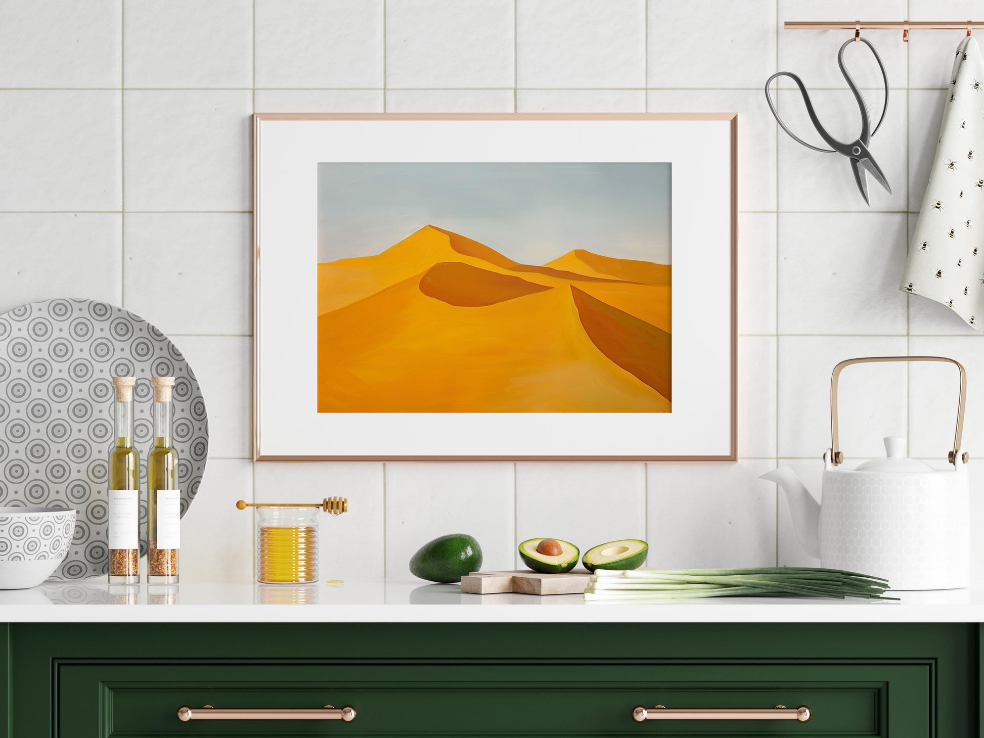 Echoes of the Sahara- Abstract Art, Earthy Colors, Interior Decorating, Design, Modern Art