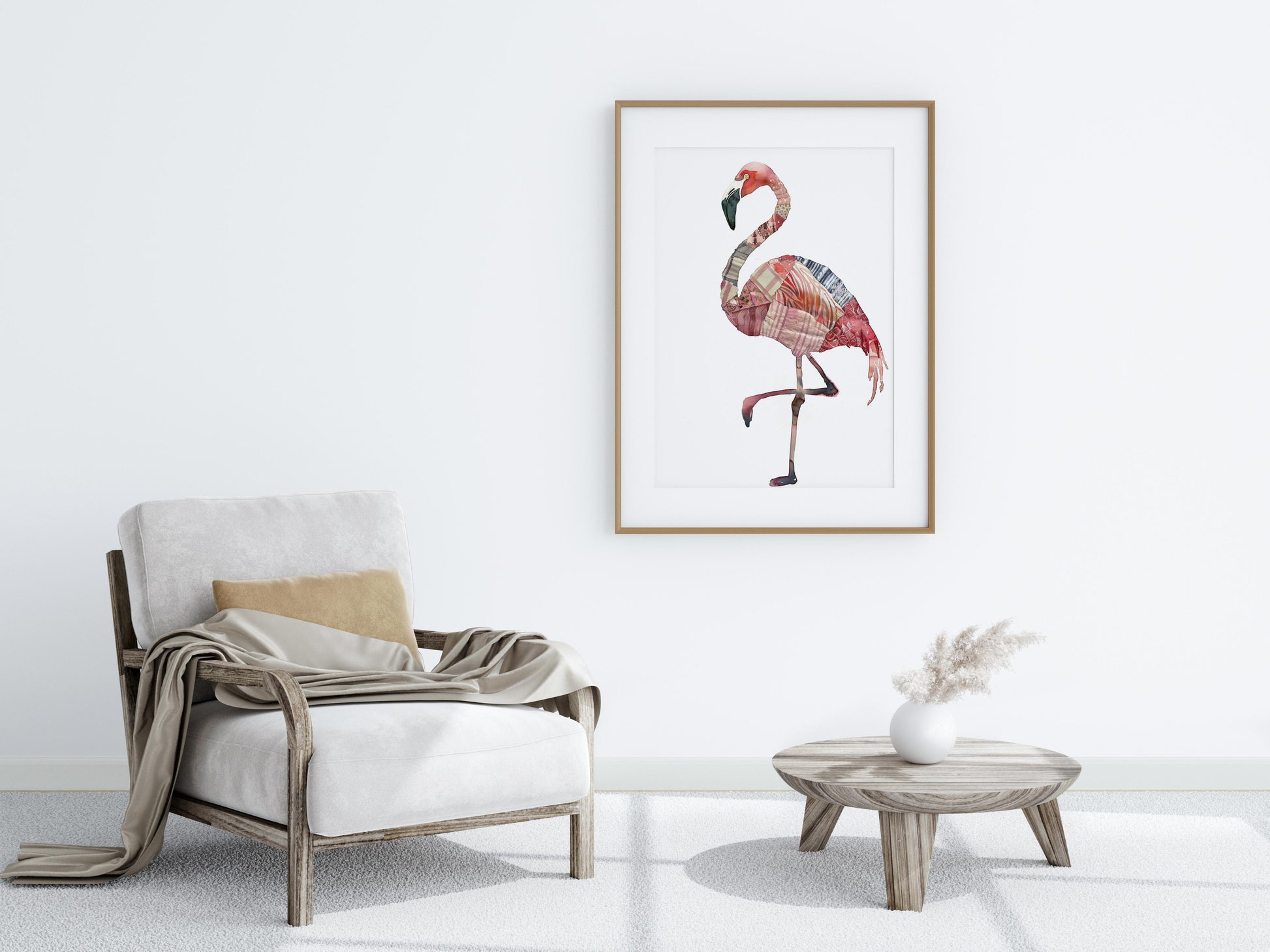 Flamingo Fantasien von Eliana Solberg- Märchenästhetik, Eliana Solberg, Farbtiefen, moderner Märchenstil, norwegische Künstlerin