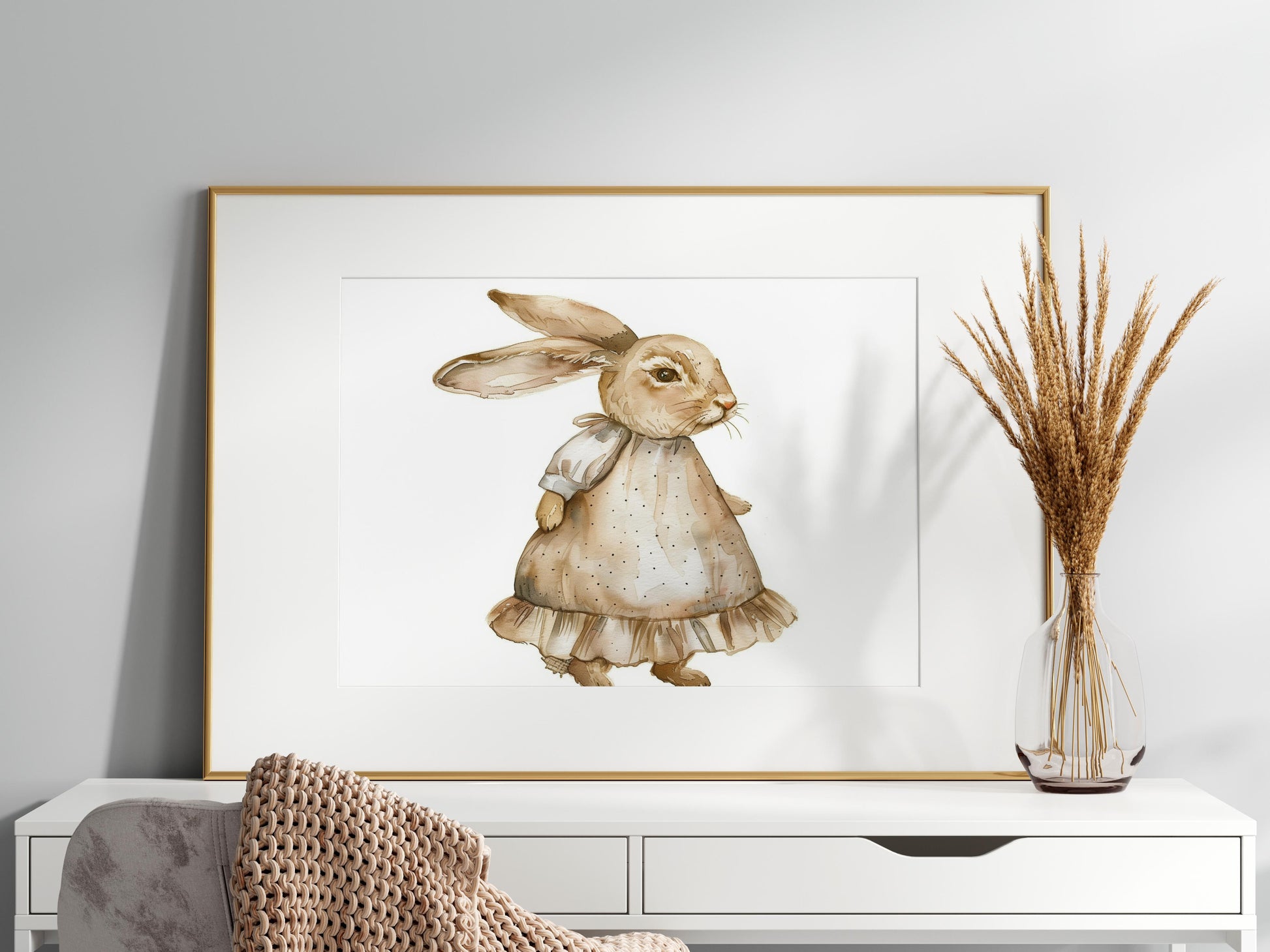 The Magic of the North: The Rabbit in Dress- Scandinavia, Eliana Solberg, Norway, mythical creatures, rabbit