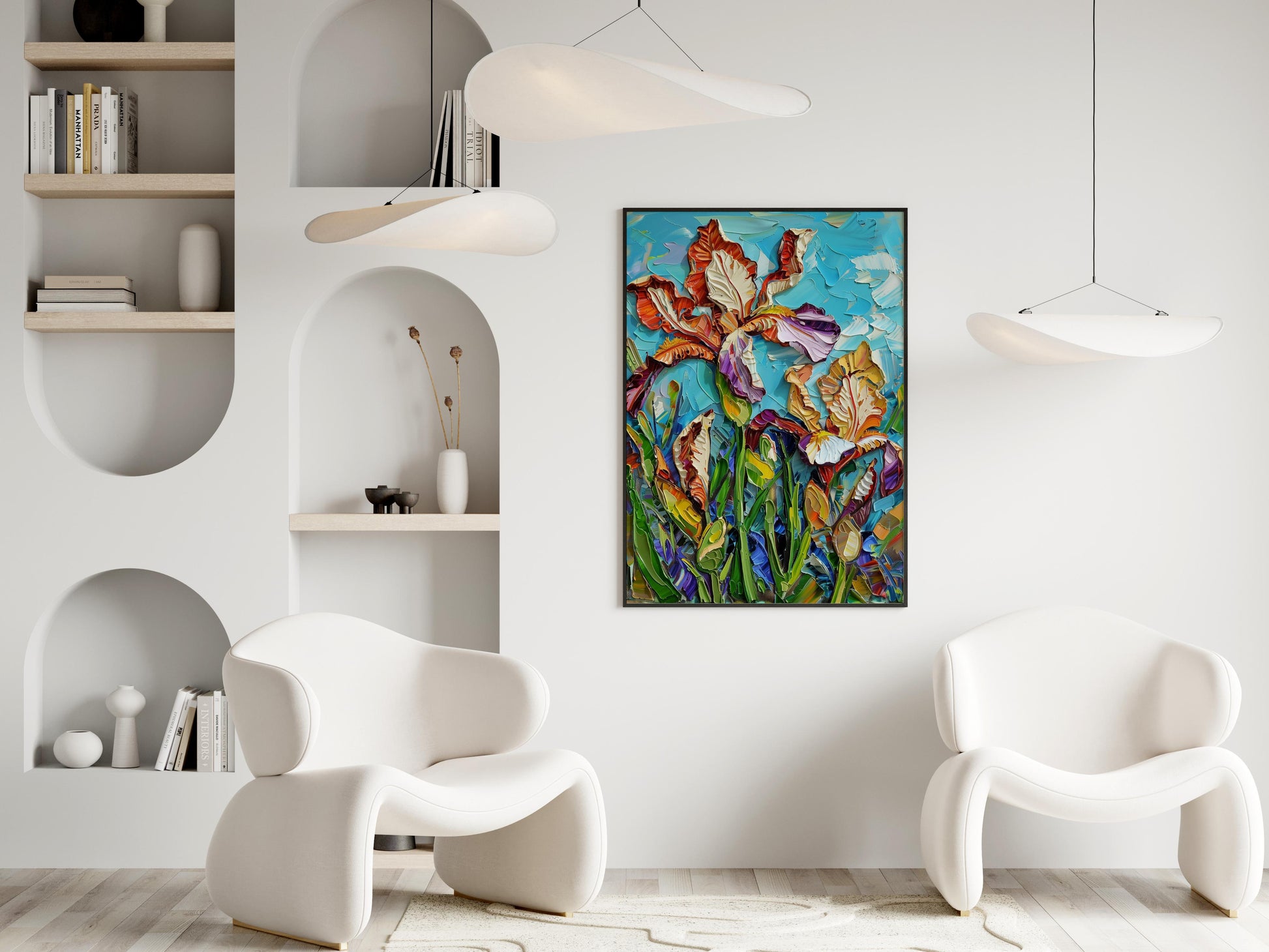 Floral Impressions: A Play of Colors- Art collecting, Interior decoration, Modern art movements, American art, Vivid colors