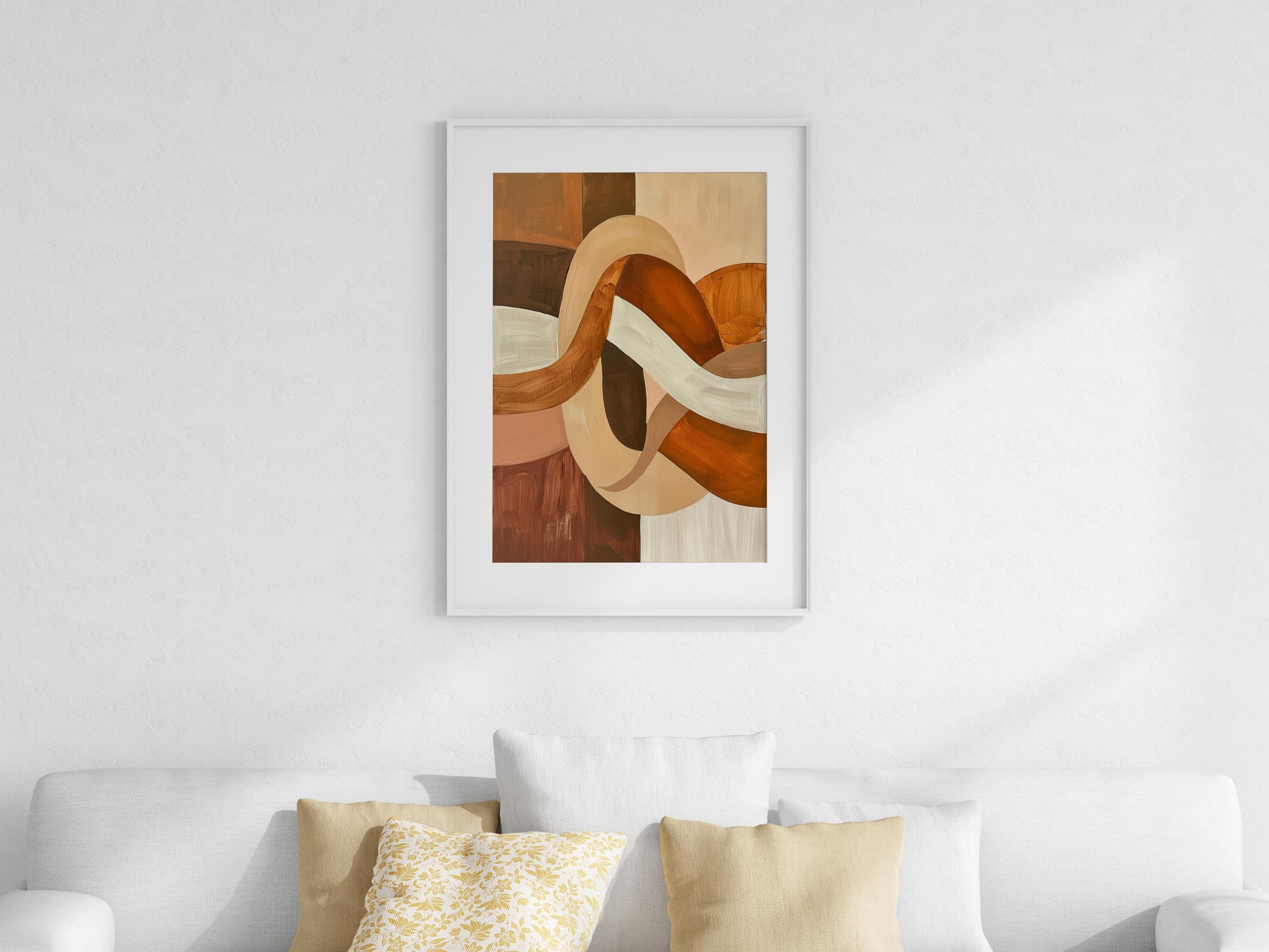 Geometric Natural Fusion- geometric shapes, Art Deco, French artist, Abstract Art, Modernism