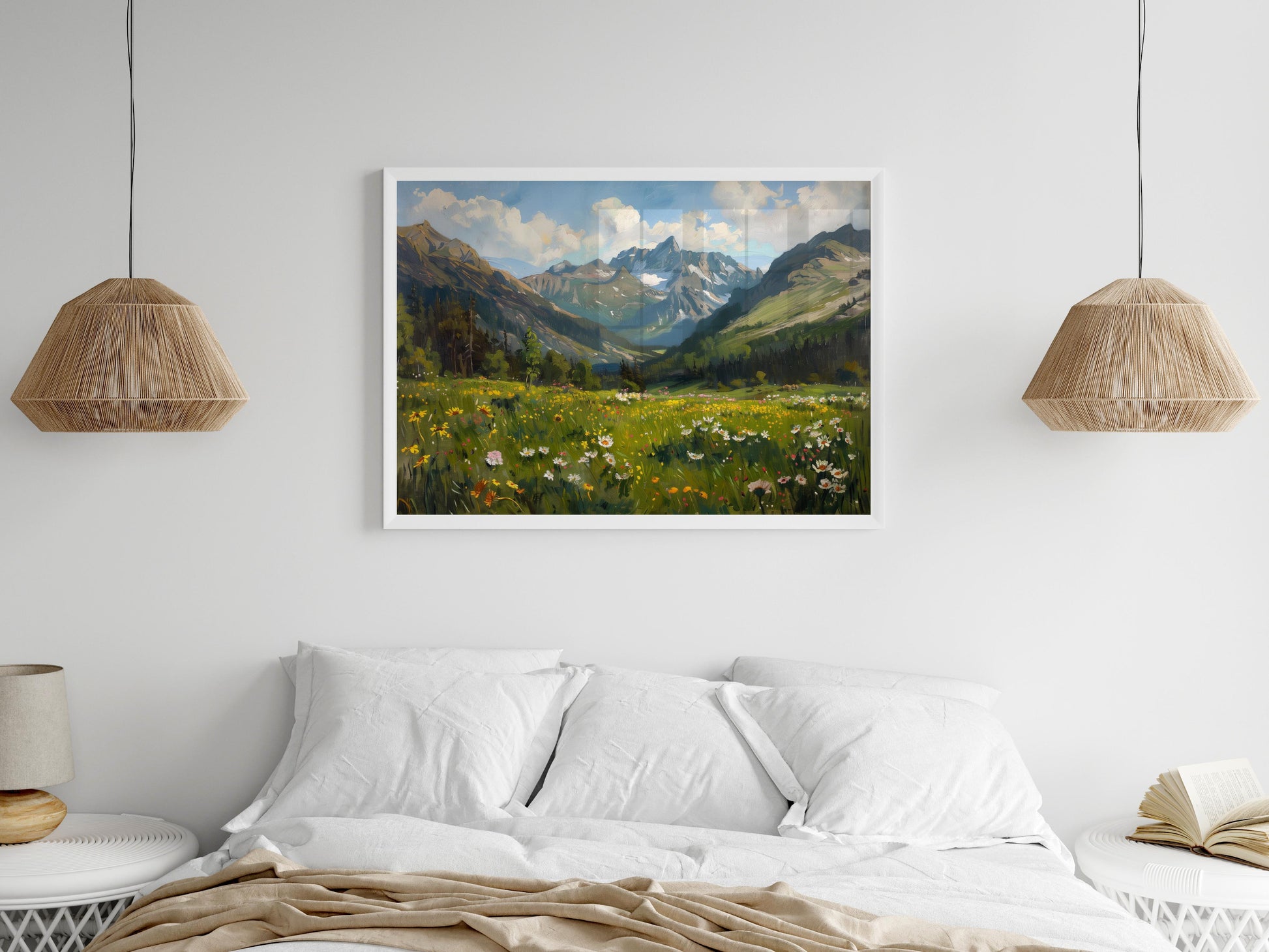 Unberührte Wildnis: Ein Morgen in den kanadischen Rockies- kanadische Rockies, Natur, Kunstdruck, Evan Tremblay, Berge