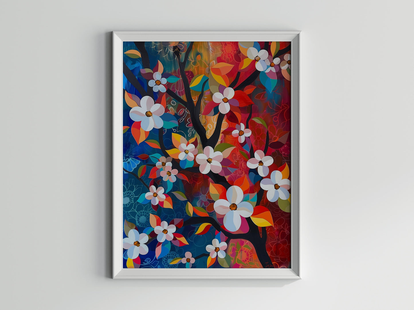 Spring Awakening by Eloise Belmonte- Art purchase, Gift idea, Decorative, Inspiring art, Blossoms