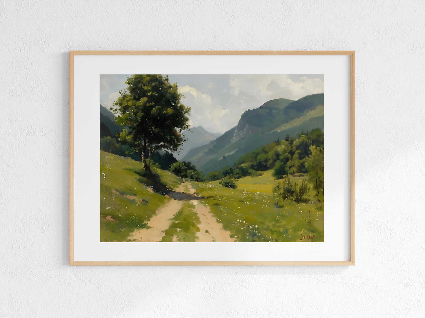 Sommerpfad durch die Karpaten- recreation, mountains, American Realism, hills, landscape