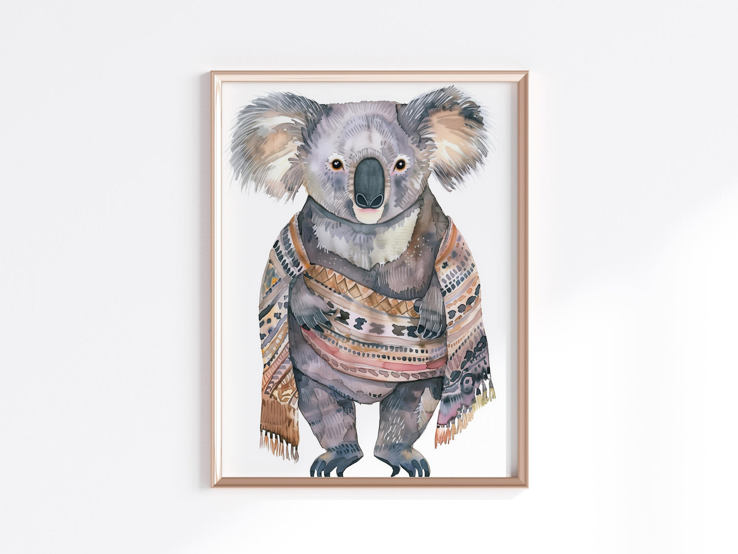 Mystical Koala of the North- Nordic art, Eliana Solberg, koala, modern fairy tales, anthropomorphic